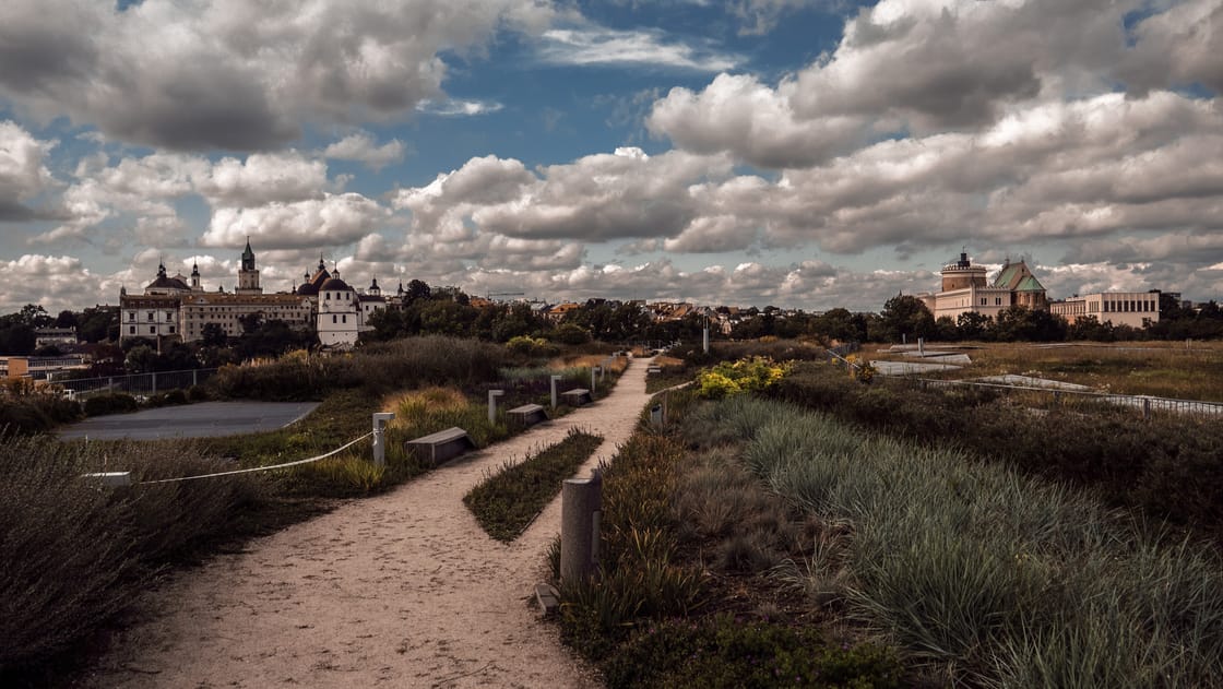Panorama of Lublin Old Town